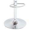 vidaXL Tabouret de bar Blanc Similicuir
