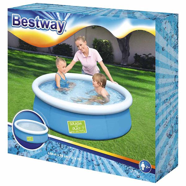 Bestway Piscine My First Frame Pool 152x38 cm