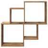 VidaXL Étagère murale vieux bois 80x15x78,5 cm bois d'ingénierie