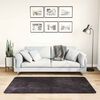 vidaXL Tapis lavable 80x150 cm Anthracite