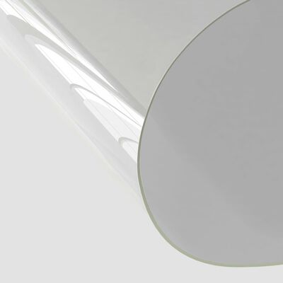 vidaXL Protecteur de table transparent 100x90 cm 1,6 mm PVC