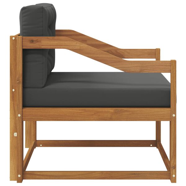 vidaXL Sofa de milieu ext&eacute;rieur Bois d'Acacia Massif Naturel