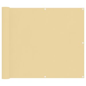 vidaXL &Eacute;cran de balcon Oxford alu enduit de PU