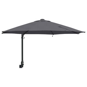 vidaXL Parasol de jardin Anthracite 248 x 248 x 148 cm
