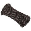 vidaXL Corde utilitaire polyvalente 4 mm 50 m Noir et Rouge PP