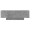 vidaXL Table basse Gris b&eacute;ton 90x60x31 cm Agglom&eacute;r&eacute;