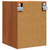 vidaXL Meuble mural Montage mural 2 pcs Cire marron 30 x 30 x 40 cm