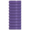 vidaXL Essuie-mains FROGN 10 pcs violet 50x100 cm 360 g/m&sup2;