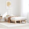 vidaXL Cadre de lit sans matelas 100x200 cm bois massif de pin