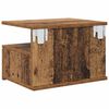 vidaXL Table de nuit flottante 2 pcs Bois ancien 40 x 31 x 28 cm