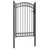 vidaXL Portails de cl&ocirc;ture EMMEN 104 x 106 cm Verrouillable