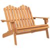 vidaXL Ensemble de salon de jardin Adirondack 3 pcs bois acacia solide