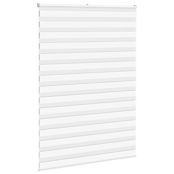 vidaXL Store zèbre blanc 155x200 cm largeur du tissu 150,9cm polyester