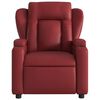 vidaXL Fauteuil inclinable &eacute;lectrique Rouge bordeaux Similicuir