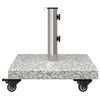 vidaXL Pied de parasol Gris 45 x 45 x 45 cm Granite