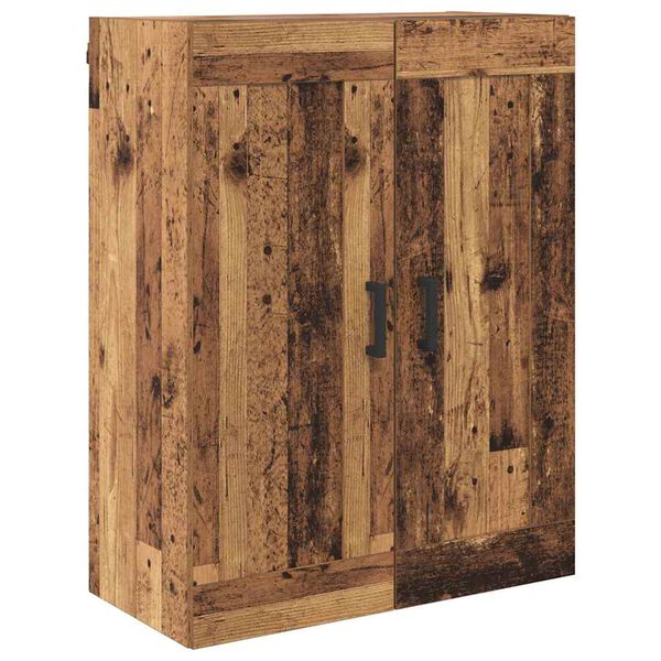 vidaXL Meuble mural Bois Ancien 69,5 x 34 x 90 cm Bois d'ing&eacute;nierie