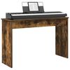 vidaXL Stand de clavier Ch&ecirc;ne fum&eacute; 100 x 32 x 64 cm Bois d'ing&eacute;nierie
