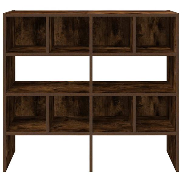 vidaXL &Eacute;tag&egrave;res &agrave; chaussures 2 pcs empilable ch&ecirc;ne fum&eacute; 89,5x30x40 cm