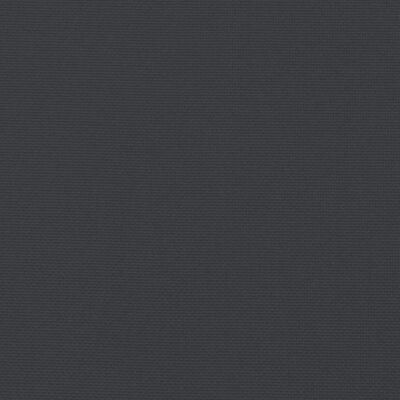 vidaXL Coussins de banc jardin lot de 2 noir 180x50x7 cm tissu Oxford