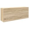 vidaXL Armoire murale de bain ch&ecirc;ne sonoma 100x25x40cm bois ing&eacute;nierie