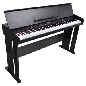 vidaXL Piano &eacute;lectronique/Piano num&eacute;rique avec 88 touches et support
