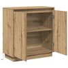 vidaXL Buffet LED Chêne artisanal 71 x 34,5 x 75 cm Bois d'ingénierie