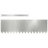 vidaXL Bordure de Pelouse 10 pc 100 x 0,05 x 30 cm Acier galvanis&eacute;