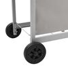 vidaXL Barbecue gril à gaz avec 6 brûleurs Argenté