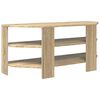 vidaXL MeubleTVd'Angle Ch&ecirc;ne Sonoma 102x40,5x45cm Bois d'ing&eacute;nierie