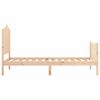 vidaXL Cadre de lit sans matelas 100x200 cm bois massif de pin