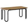 vidaXL Table basse Ch&ecirc;ne artisanal 79,5 x 40 x 36 cm Bois d'ing&eacute;nierie