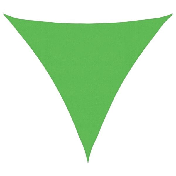 vidaXL Voile d'ombrage 160 g/m&sup2; Vert clair 4,5x4,5x4,5 m PEHD
