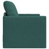 vidaXL Canap&eacute;-Lit 60cm Vert fonc&eacute; tissu