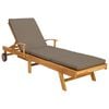 vidaXL Transat 100% Polyester Teck Solide