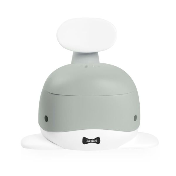 Baninni Pot de toilette Whale Gris