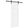 vidaXL Porte coulissante 73,5 x 198,5 cm Bois d'ing&eacute;nierie