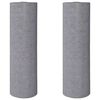 vidaXL Polaires de peintre antid&eacute;rapantes 2 pcs 50 m 220 g/m&sup2; gris