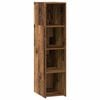 vidaXL Haut Armoire Bois ancien 30 x 41 x 124 cm Bois d'ing&eacute;nierie