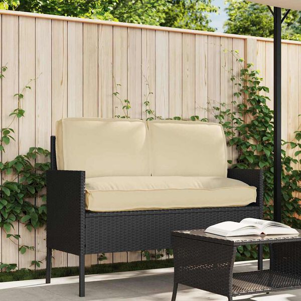 vidaXL Set de coussins de palette 3 pcs Beige 120 x 60 x 12 cm