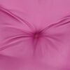 vidaXL Coussin de palette Rose 80x80x12 cm tissu