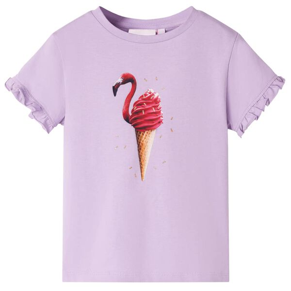 T-shirt enfants lilas 104