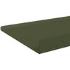 vidaXL &Eacute;tag&egrave;re flottante 4 pcs Vert olive 80 x 18 x 2,5 cm Acier