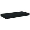 vidaXL &Eacute;tag&egrave;re murale flottante noir 50x23,5x3,8 cm MDF
