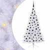 vidaXL Sapin de No&euml;l artificiel avec 300 LED Blanc 180 cm PVC et Acier