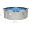 Bestway Piscine encadr&eacute;e hors sol ronde Hydrium 360x120 cm
