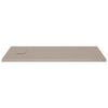vidaXL Receveur de douche SMC Marron 120x70 cm