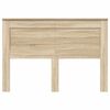 vidaXL T&ecirc;te de lit Ch&ecirc;ne Sonoma 150 cm Bois d'ing&eacute;nierie