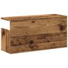vidaXL Armoire murale 60x20x30 cm vieux bois bois d'ing&eacute;nierie