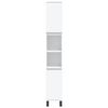 vidaXL Ensemble d'armoires salle de bain 3 pcs blanc bois d'ingénierie
