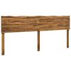 vidaXL T&ecirc;te de lit en bois brut ROSTOCK Naturel 200 cm